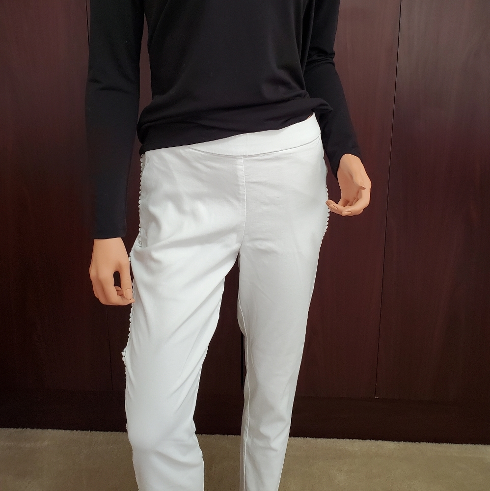 Susan Graver Stretch Pull On Pants Size 4